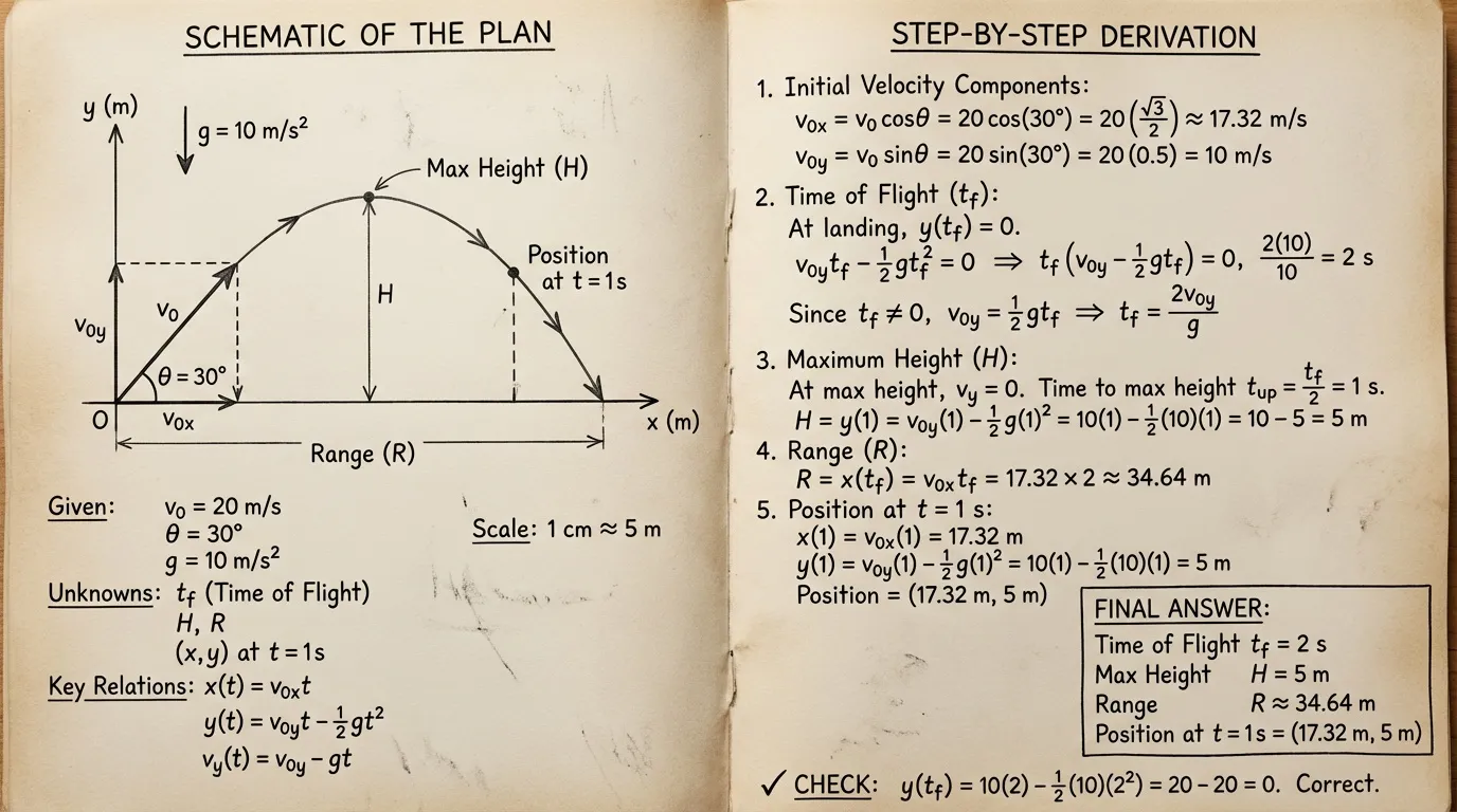 Nano Banana Pro - Physics Diagram